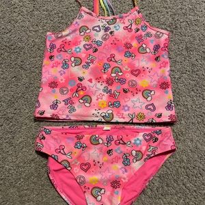 Children's Place girls 2pc swim suit size XXL (16)